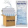 Pool Shock by Aqua Org Plus - 65% Granular Cal Hypo - Swimming Pool Shock for In-Ground, Above Ground, Spas & Hot Tubs - 24-Pack of 1 Pound Bags
