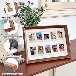 CAIYOULE Wooden Frame,for Mini Instax Polaroid