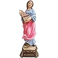 8 Inches St Cecilia Statue Sculpture of Patroness of Musicians Sancta Caecilia
