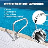 Maryaz Stainless Steel Pool Safety Handrail 250 lbs Deck Mounted view 3