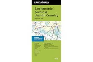 Rand McNally Folded Map: San Antonio Austin & the Hill Country Regional Map