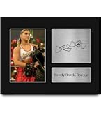 Amazon.com: HWC Trading Bret Hitman Hart Framed Gift Signed
