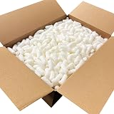 Storm Trading Eco Flo Biodegradable Packing Peanuts 1.5 cu ft White view 2