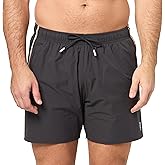 BOSS Mens Iconic Stripe Swim Trunks
