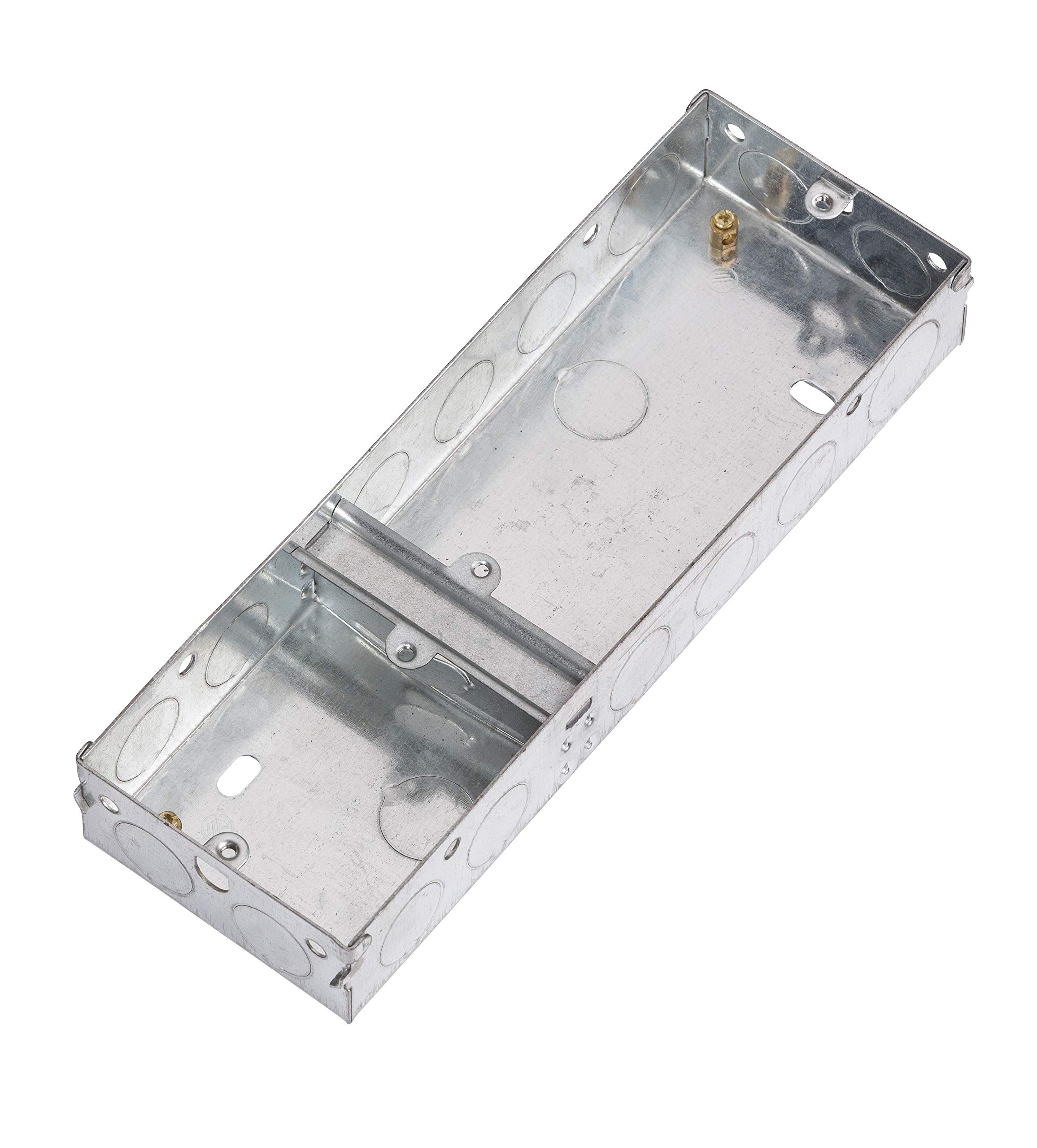 3G 35mm Single Plus Double Galvanised Steel Box