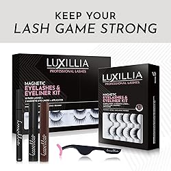 Luxillia Magnetic Eyeliner & Lashes Kit 10 Piece