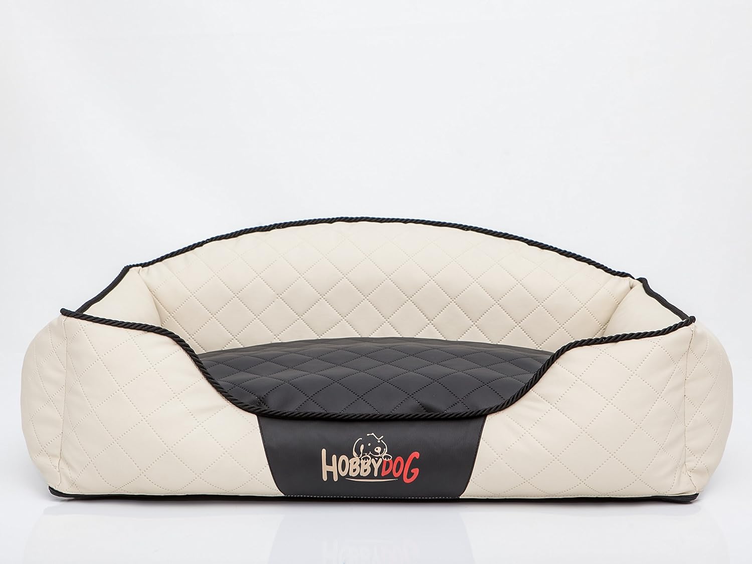 HobbyDog XxLELIBCP2 Hundebett Sofa Korb Elite Mit Kissen Kunstleder