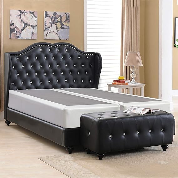 Spring Coil king Size 4" Fully Assembled Split Box Spring