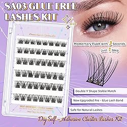 Self Adhesive Eyelashes SA03 48 PCS Self Adhesive