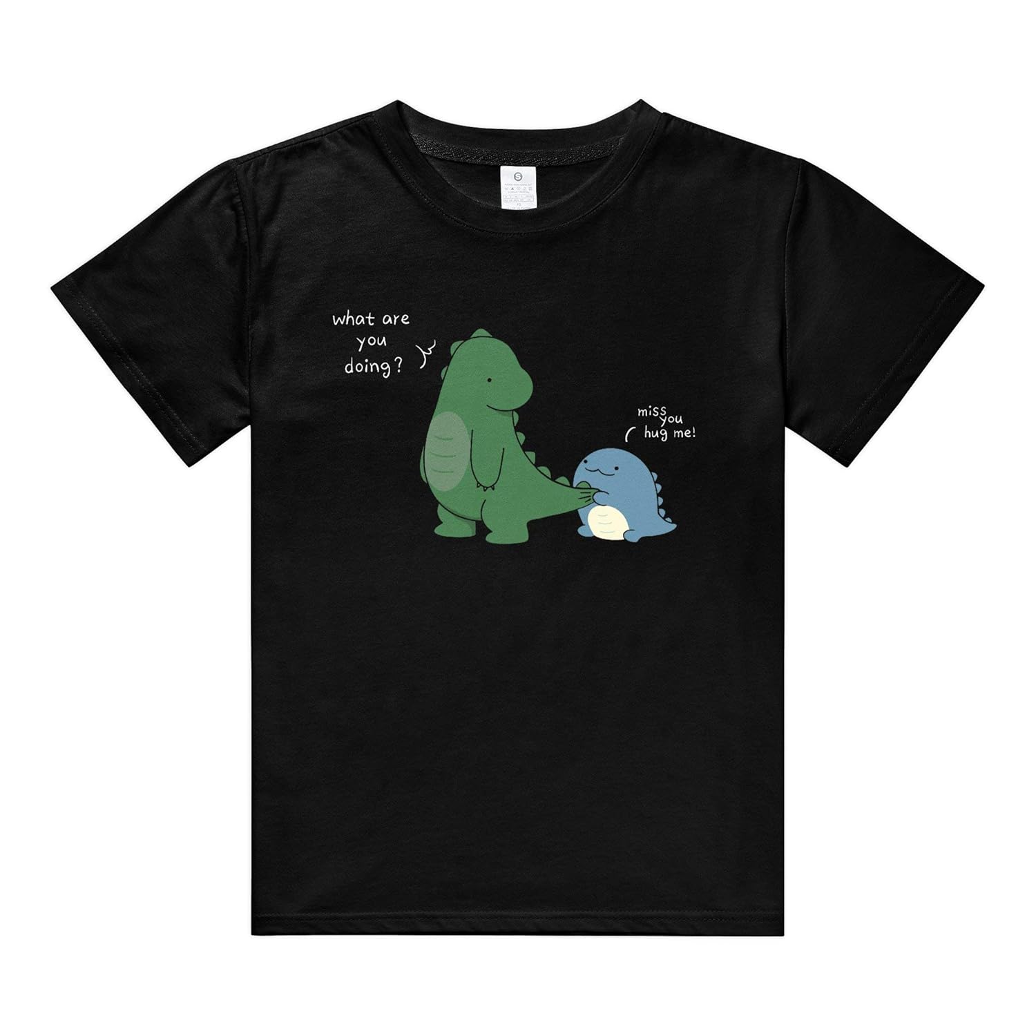 Possay What are You Doing？Miss You Hug Me, Dinosaur TShirts & Cure