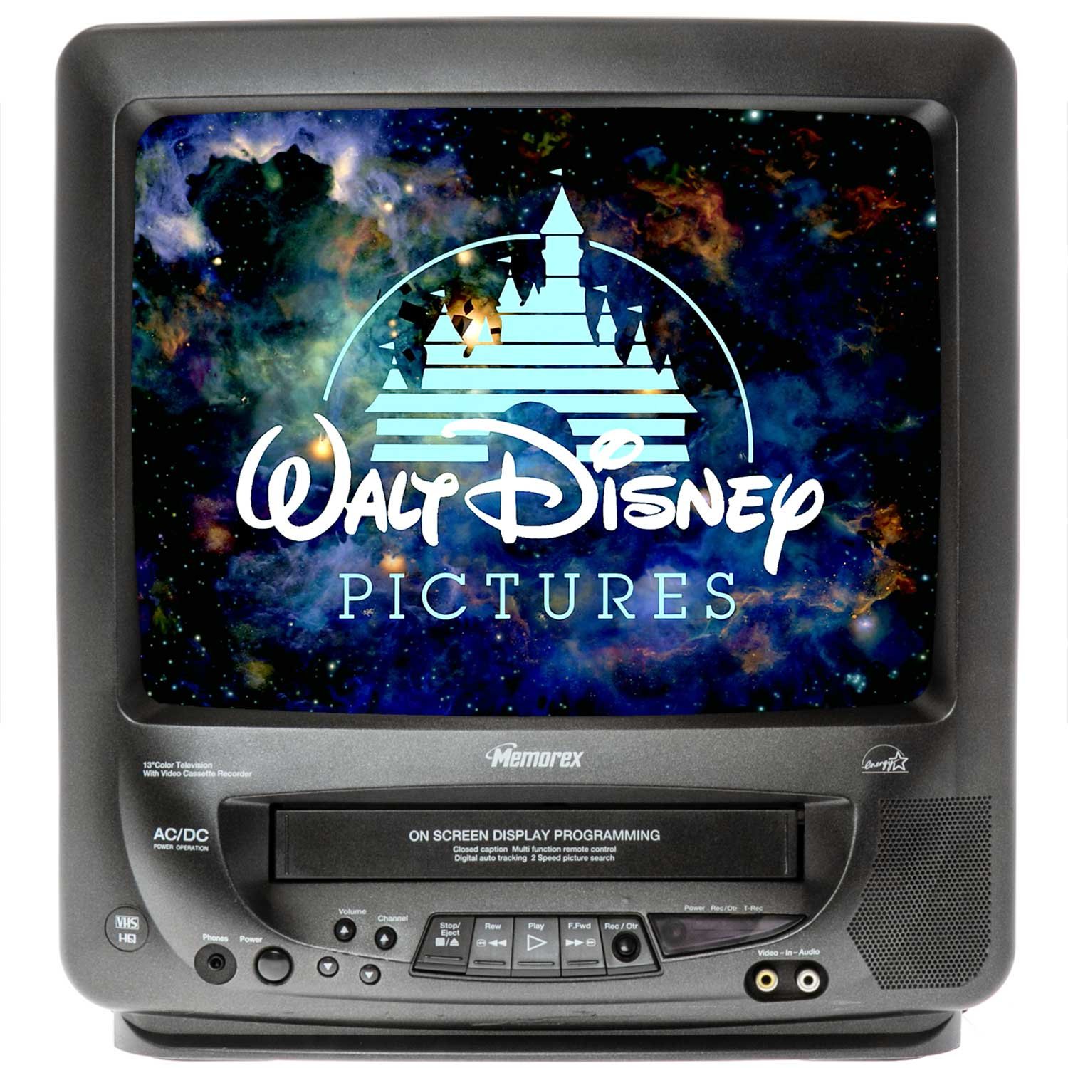 Memorex MVT2137 13" TV/VCR Combo AC/DC + 12 Disney VHS Movies: Amazon.ca:  Electronics