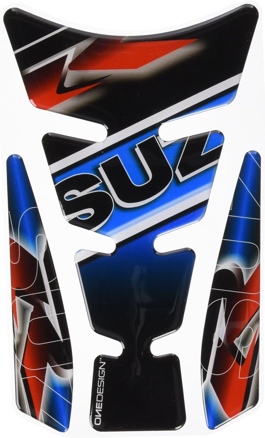 Puig 4724A Tank Pads Model Wings Blue