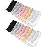 Bencailor 10 Pairs Women Toe Socks No Show Low Cut Socks with Toes Separated for Women Men Athletic Running