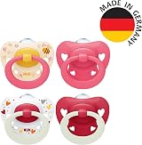 NUK Signature Day & Night Baby Dummy 6-18m Glow Hearts 4 Count view 7
