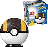 Ravensburger Pokemon Ultra Ball 3D Jigsaw Puzzle Ball 54 Pieces Kids 6+