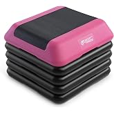 Circuit Fitness Non-Slip Step solution 16"x16", 2 or 4 Risers, 6 Colors