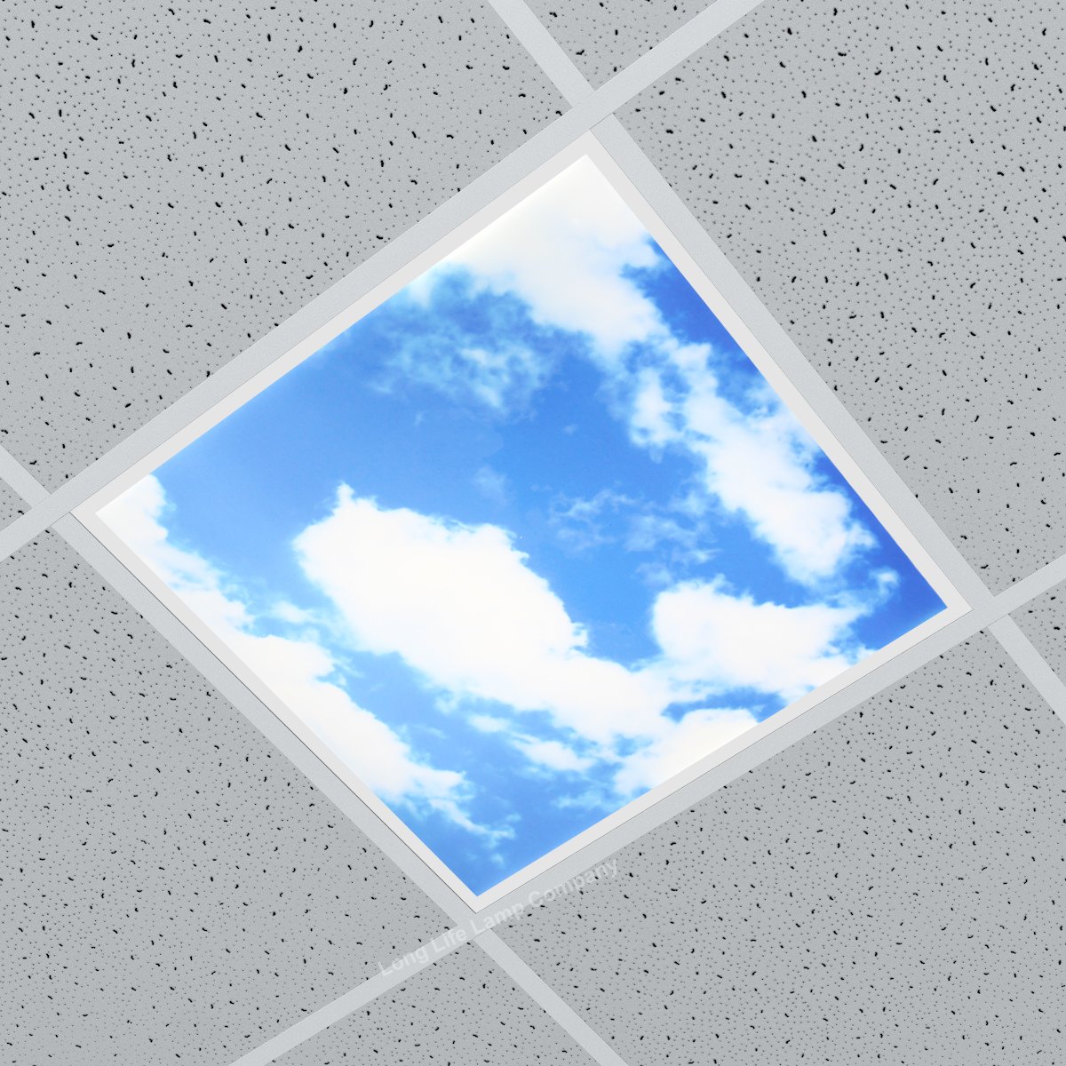 40W SKY LED Ceiling Panel Cloud Scene Recessed Panel Light 600 x 600