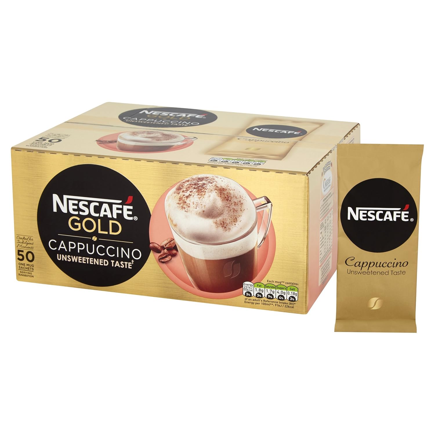 Nescafe Cappuccino Sachets Nutritional Information Nutrition Ftempo