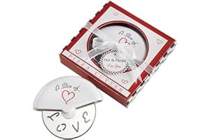 Kate Aspen 13015NA Slice of Love Pizza Cutter