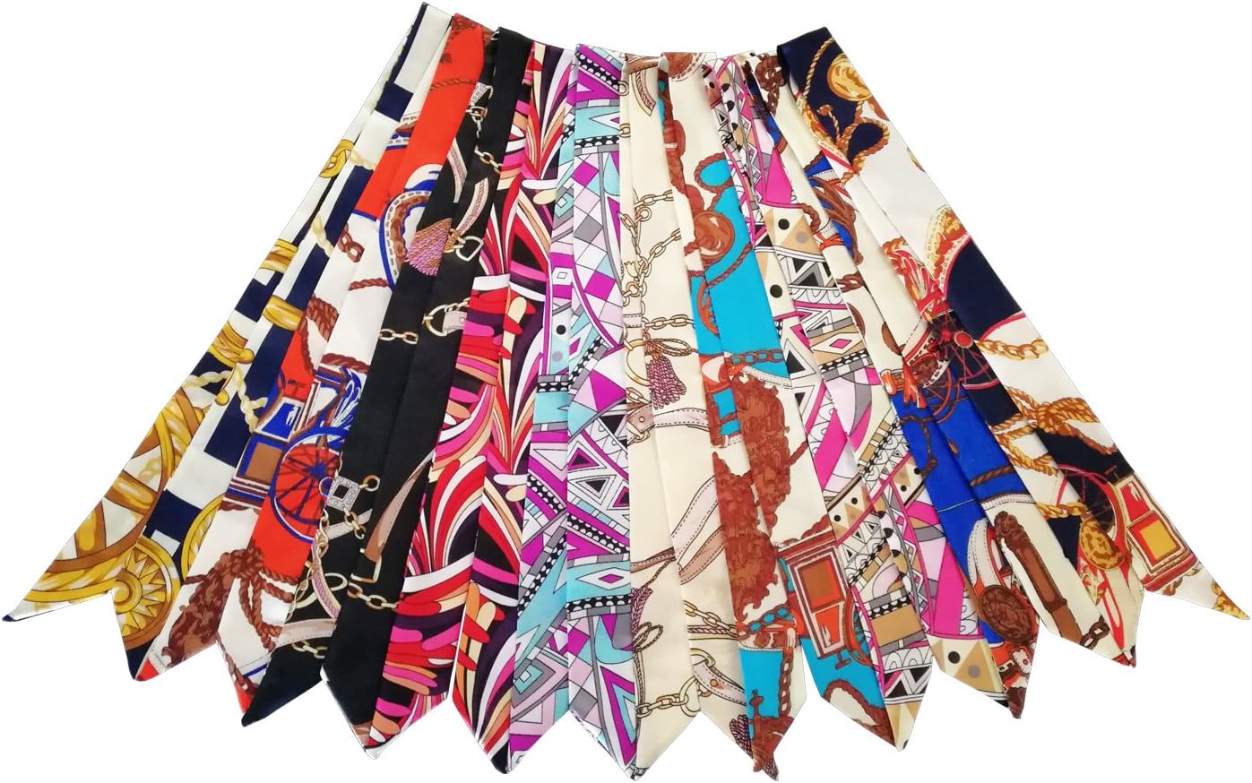 Fashion Bag Handbag Handle Ribbon Scarf Package Band Hair Head