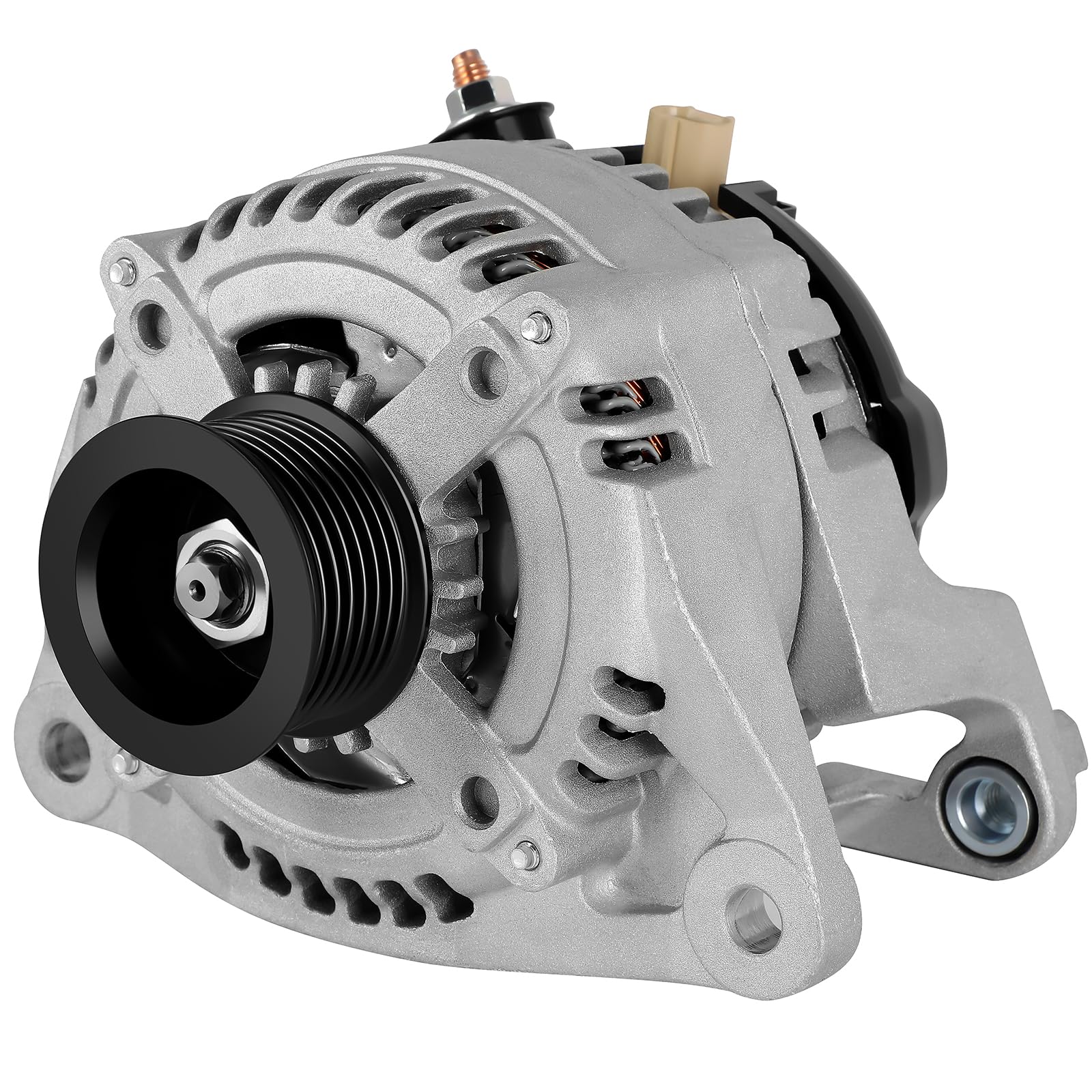 Photo 1 of SCITOO Alternator Fits for Dodge Durango V8 5.7L 2004-2006, for Ram 1500 2500 35000 V8 5.7L 2003-2006- 12V 160Amp CW 7-Groove Pulley, Replace OE 13988