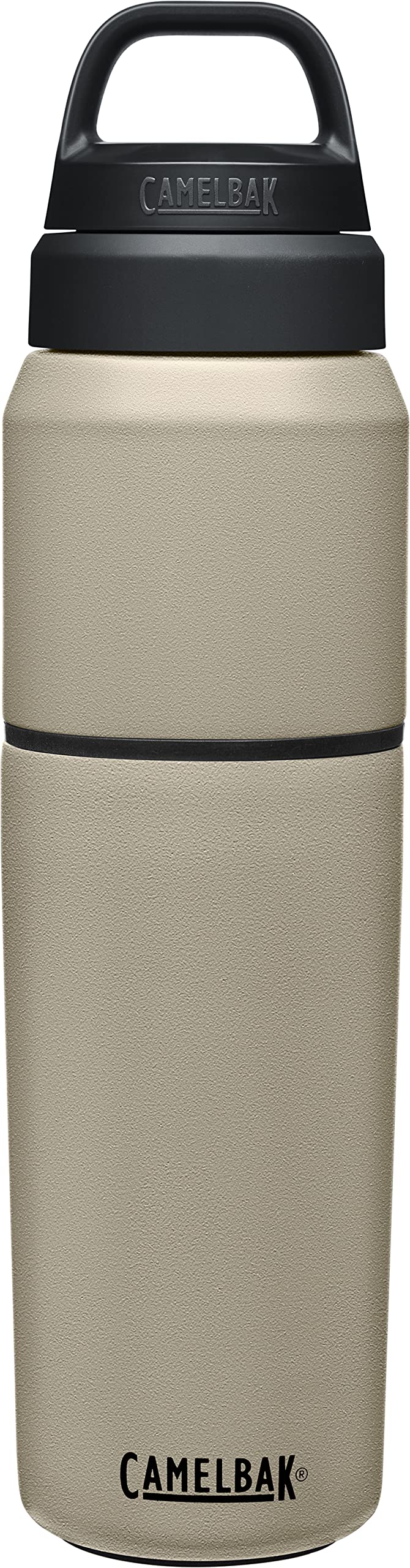 Camelbak Multibev Stainless Steel Vacuum Insulated Drinks Bottle - Dune/Dune - 22oz/16oz - 650ml/450ml