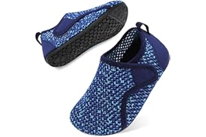Besroad Kids Water Shoes Girls Boys Quick Dry Aqua Socks Barefoot Non Slip Beach Swim Surf Shoes