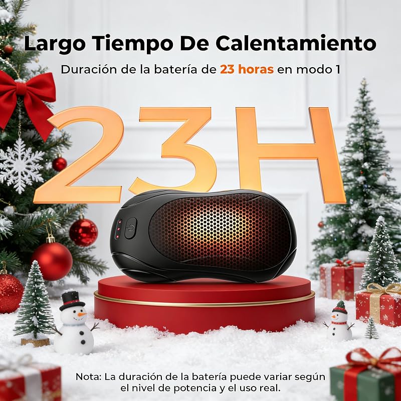 Calentador de Manos Recargable 2 en 1 Magnético para Diario — foto 2 de 8