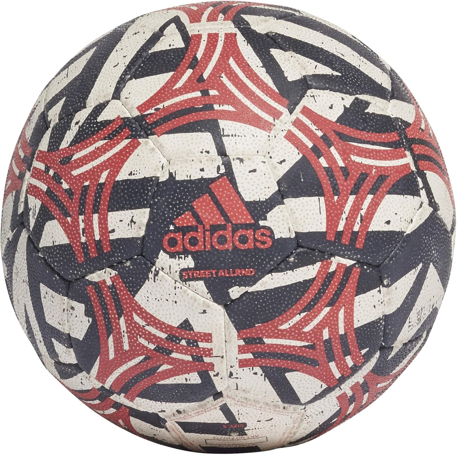 adidas Tango Allround Balón de Fútbol, Mens, White/Black/Scarlet ...