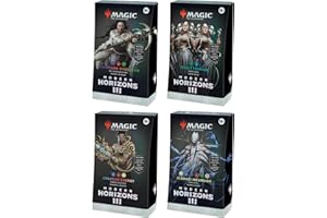 MAGIC THE GATHERING Magic: The Gathering Modern Horizons 3 Commander Deck Bundle - Includes All 4 Decks (Graveyard Overdrive, Tricky Terrain, Creative Energy, and Eldrazi Incursion)