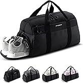 Fitgriff® Gym Bag V2 for Men and Women with Shoe & Wet Compartment - Duffle Bag for Travel, Sports, Fitness and Workout