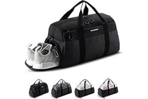 Fitgriff® Gym Bag V2 for Men and Women with Shoe & Wet Compartment - Duffle Bag for Travel, Sports, Fitness and Workout