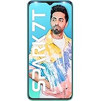 Tecno Spark 7T(Jewel Blue, 4GB RAM, 64GB Storage) 6000 mAh Battery| 48 MP AI Dual Rear Camera