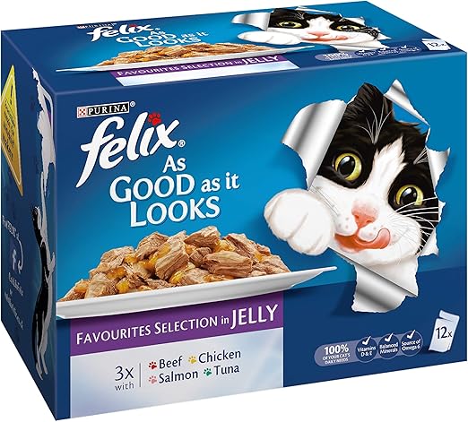 felix agail cat food