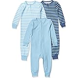 Hanes Ultimate Baby Zippin 3 Pack Sleep and Play Suits