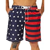KAILUA SURF Mens Swim Trunks Long, Quick Dry Boardshorts, 9 Inches Inseam Bathing Suits with Mesh Lining