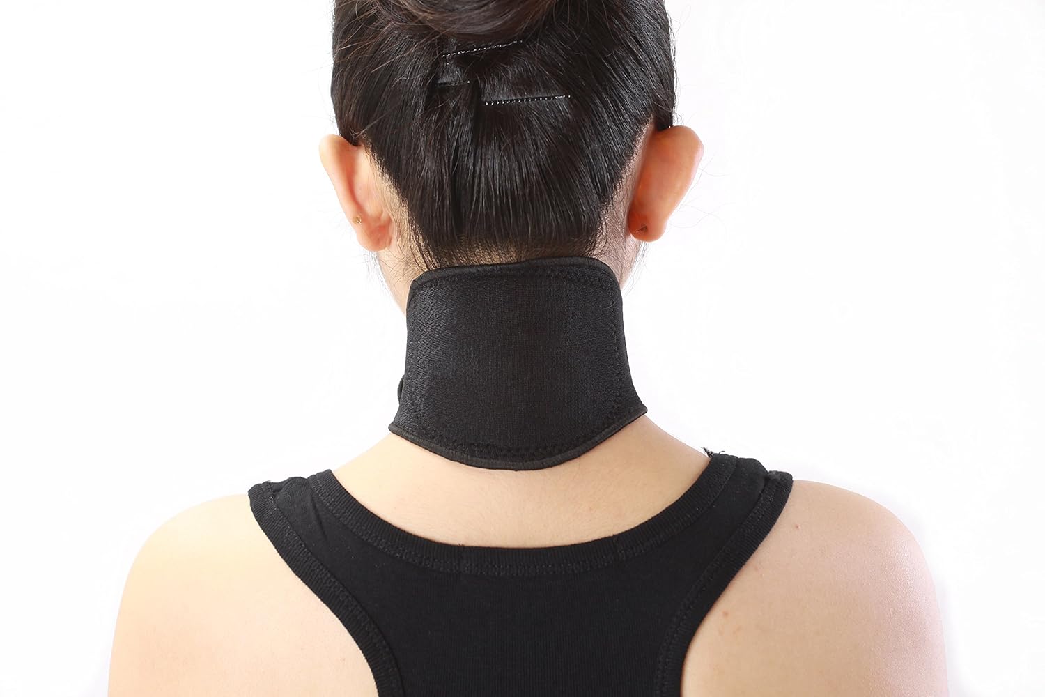 Neck Warmer for neck pain headache self, Warming Neck Support for