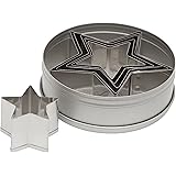 Ateco 6-Piece Graduated Star Cookie Cutter Set