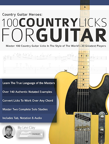 Download Country Guitar Heroes - 100 Country Licks for Guitar: Master 100 Country Guitar Licks In The Style of The 20 Greatest Players (Play Country Guitar Licks) (English Edition) PDF