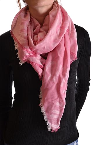 Liu Jo Damen MCBI191114O Rosa Viskose Schal