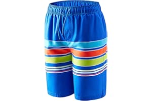 BARRACUDA BAY Boys Swim Trunks Quick-Dry w/Ultra Soft Jersey Lining Premium Eco Material UPF 50+
