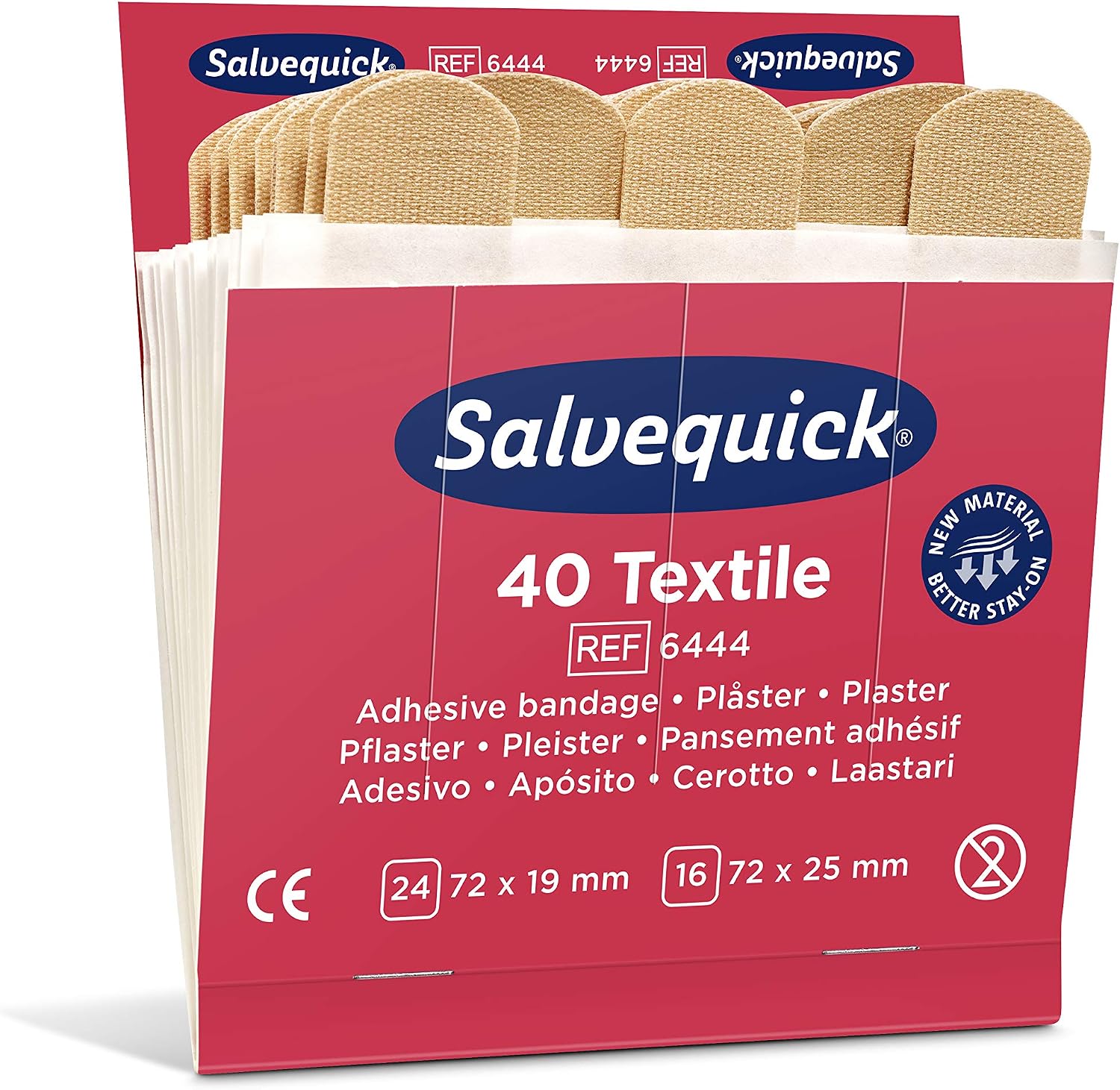 Cederroth Salvequick Fabric Plaster (Pack of 40) - Image 3