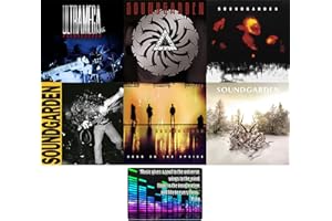 Soundgarden: Complete Studio Album Discography 6 Art Card Ultramega OK / Louder Than Love /Badmotorfinger / Superunknown / Down on the Upside / King Animal