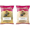 Jalpur Millers Semolina Combo Pack - Semolina Yellow Coarse 300g - Semolina White Fine 500g (2 Pack)