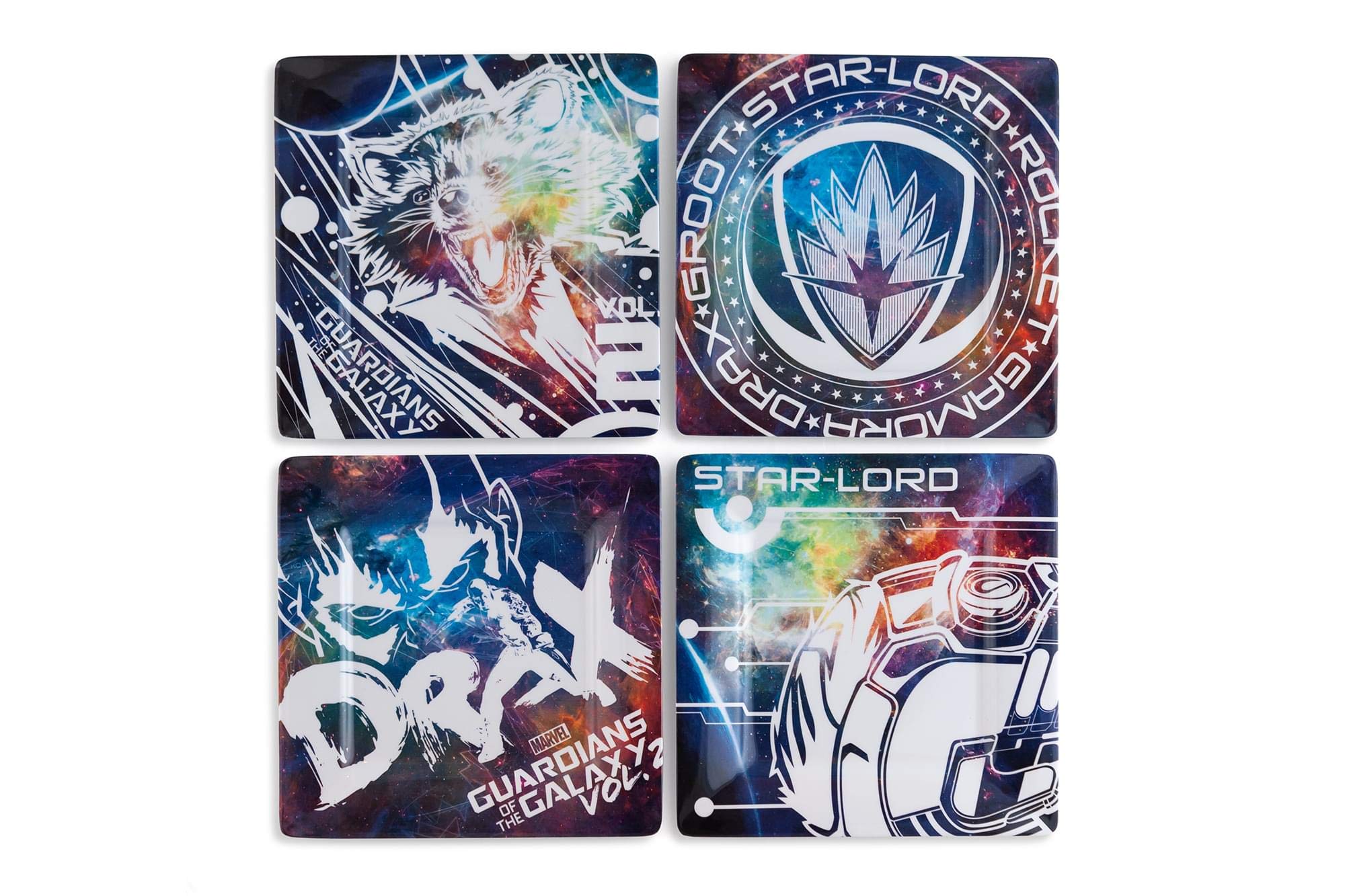 Guardians Of The Galaxy Vol. 2 4-Pack 8" Plastic Plates