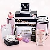 Jumway Birthday Gift Basket For Women 11 Unique Birthday Gifts For Her, Mom, Friends Female, Sister, Coworker, Wife, Girlfriend