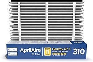 AprilAire 310 Replacement Filter for AprilAire Whole House Air Purifiers - MERV 11, Clean Air & Dust, 20x20x4 Air Filter (Pack of 1)
