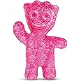 iscream Polyester Sour Patch Kids Embossed 16.75" x 12" Candy Character Shaped Pillow, Pink