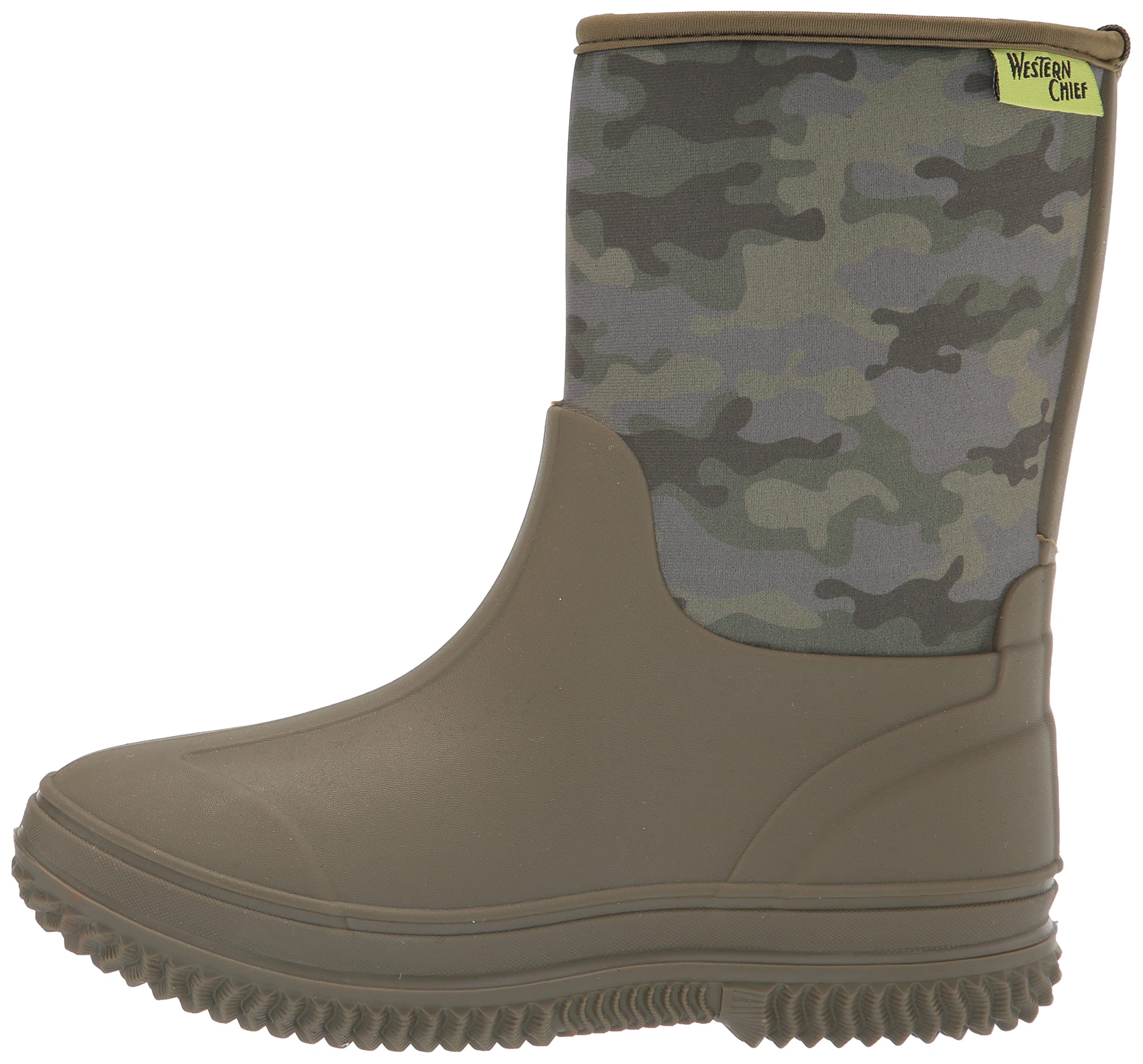 Western Chief Kids Freestyle Neoprene Outdoor Boot, Lightweight, Kid Friendly for Boys and Girls Waterproof Boot for Rain, Mud, Cold Weather, Snow