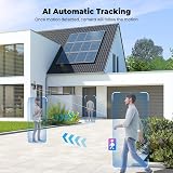 Codnida 5MP Outdoor WiFi Security Camera 2.4/5GHz PTZ 360° AI Tracking view 7